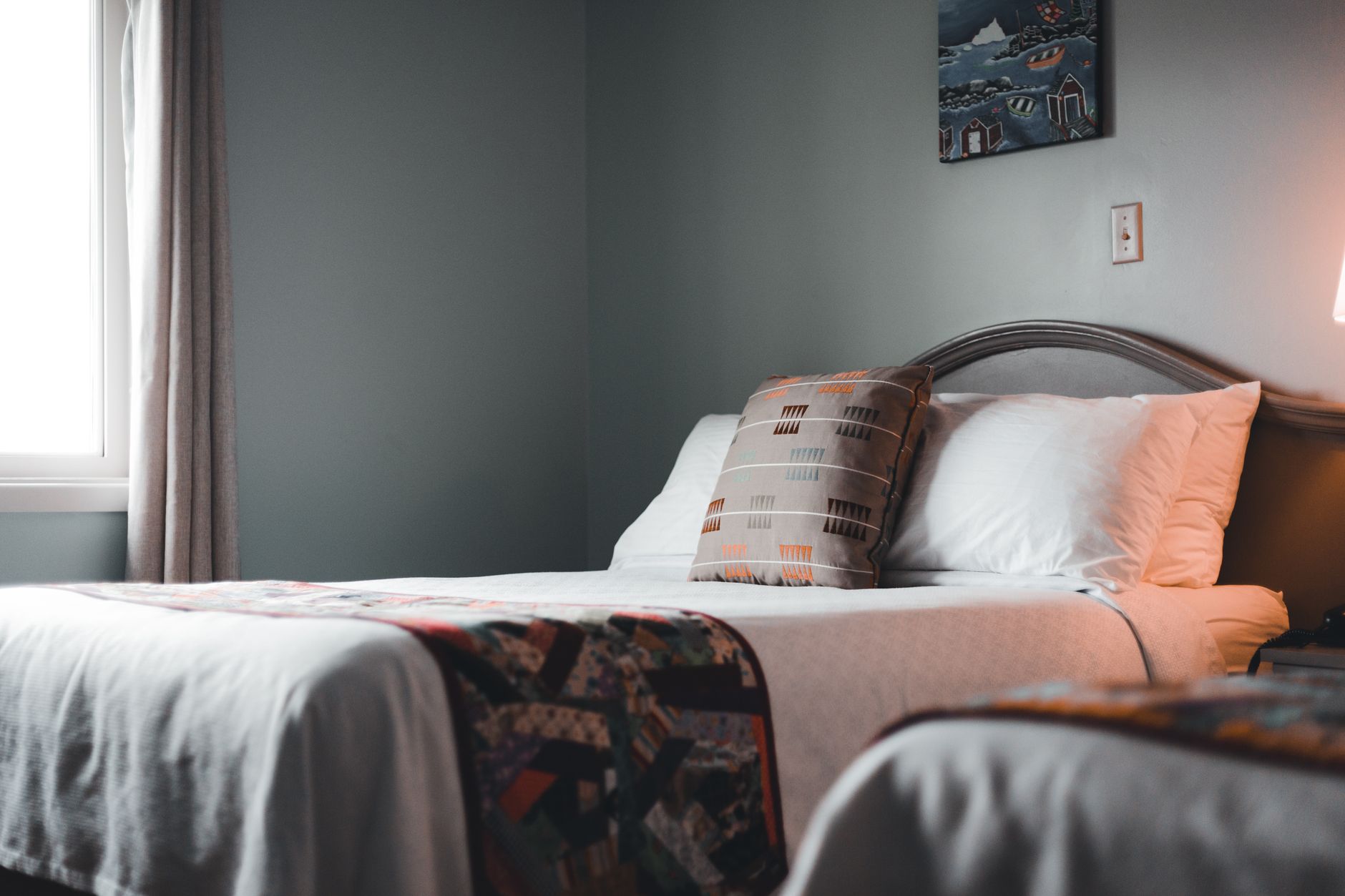 Beds made, mirrors gleaming.